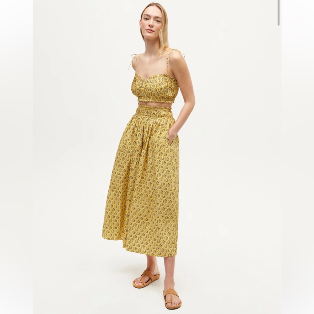 RHODE NWT 2 Piece Skirt & Top Set